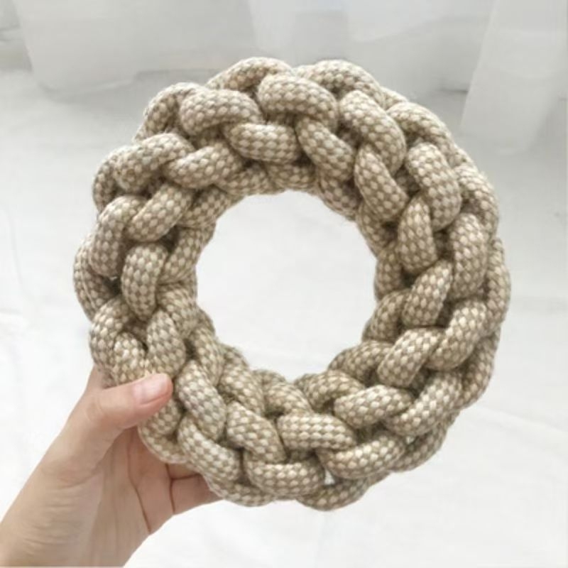 Interactive Squeaky Plush Dog Toy - Giocattolo per cani resistente e durevole,