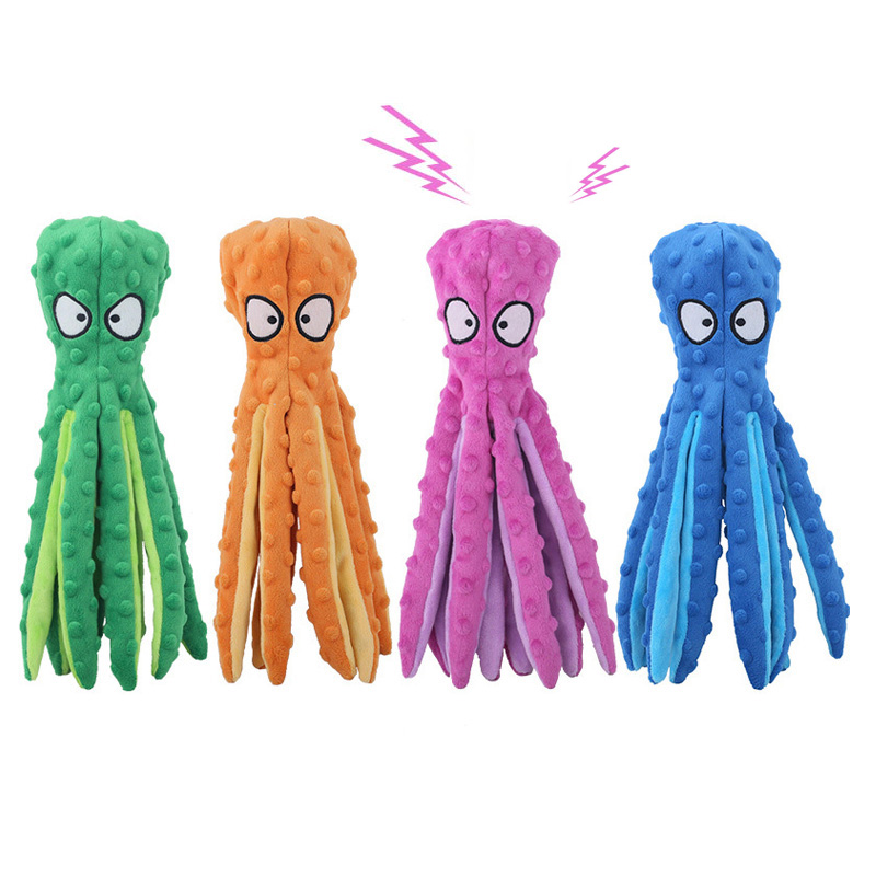 Interactive Squeaky Plush Dog Toy - Giocattolo per cani di peluche per
