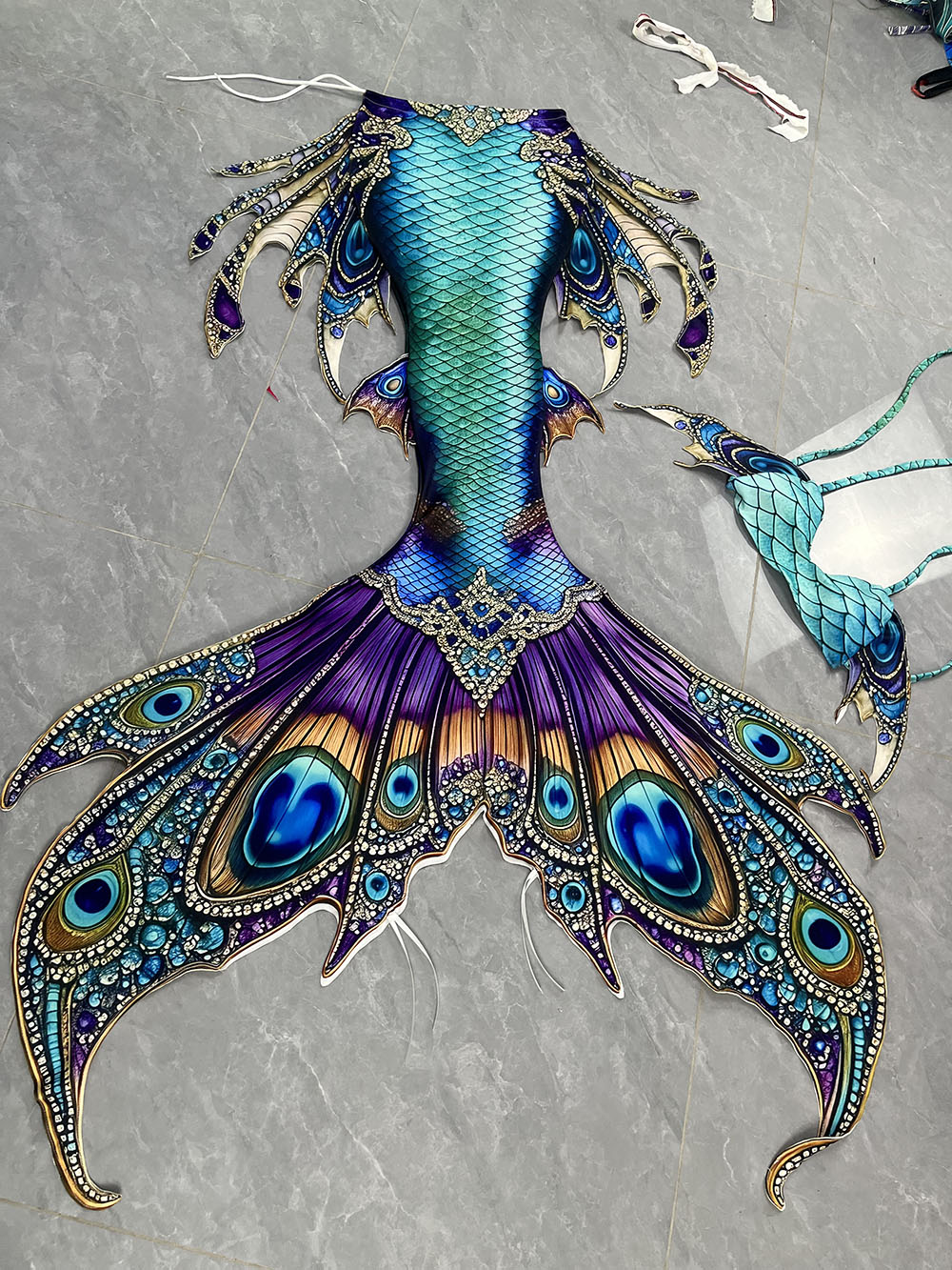 Aquarium - Nuovo modello coda di sirena pinne