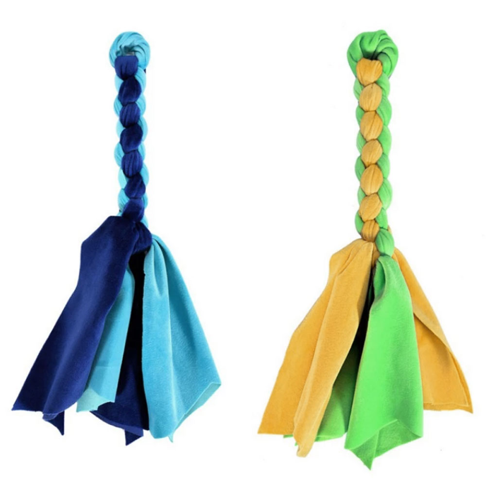 Cani Flirtare Lure Pole Stick  - Interactive Squeaky Plush Dog Toy recensione e prezzo