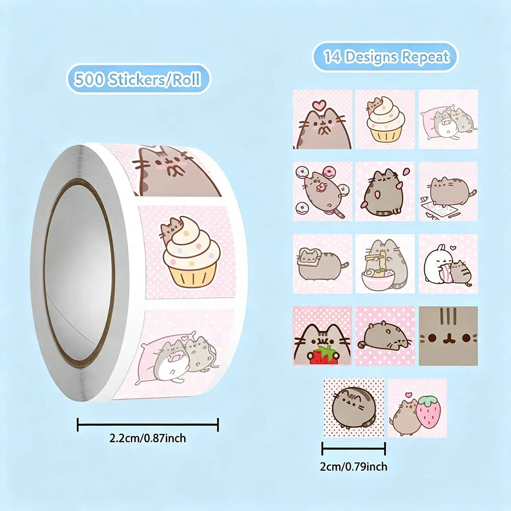 Hou 500 pezzi adesivi a rotolo - Cat Toys recensione e prezzo