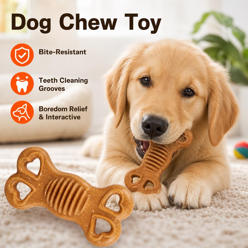 Giocattolo Indistruttibile per - Teeth Cleaning Dog Chew Bone recensione e prezzo